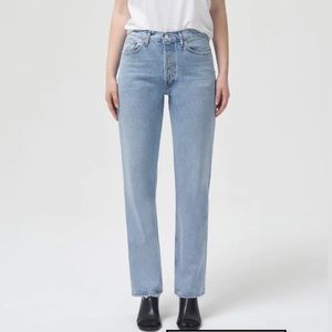 A Gold E Lana Jean Mid Rise Straight size 30